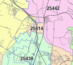 Paper Maps Jefferson County Commission Wv