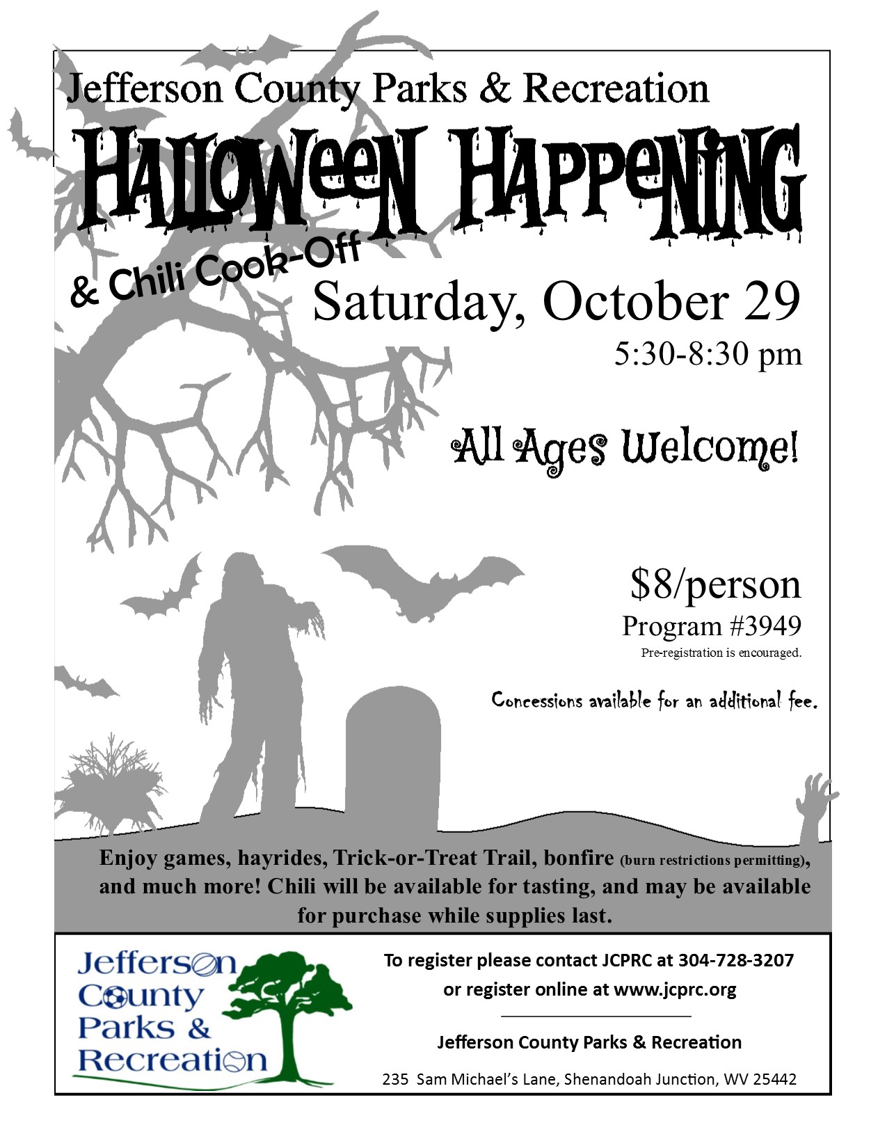 Halloween Happening and Chili Cook-off
