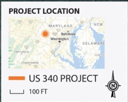 US Rt. 340 Closure