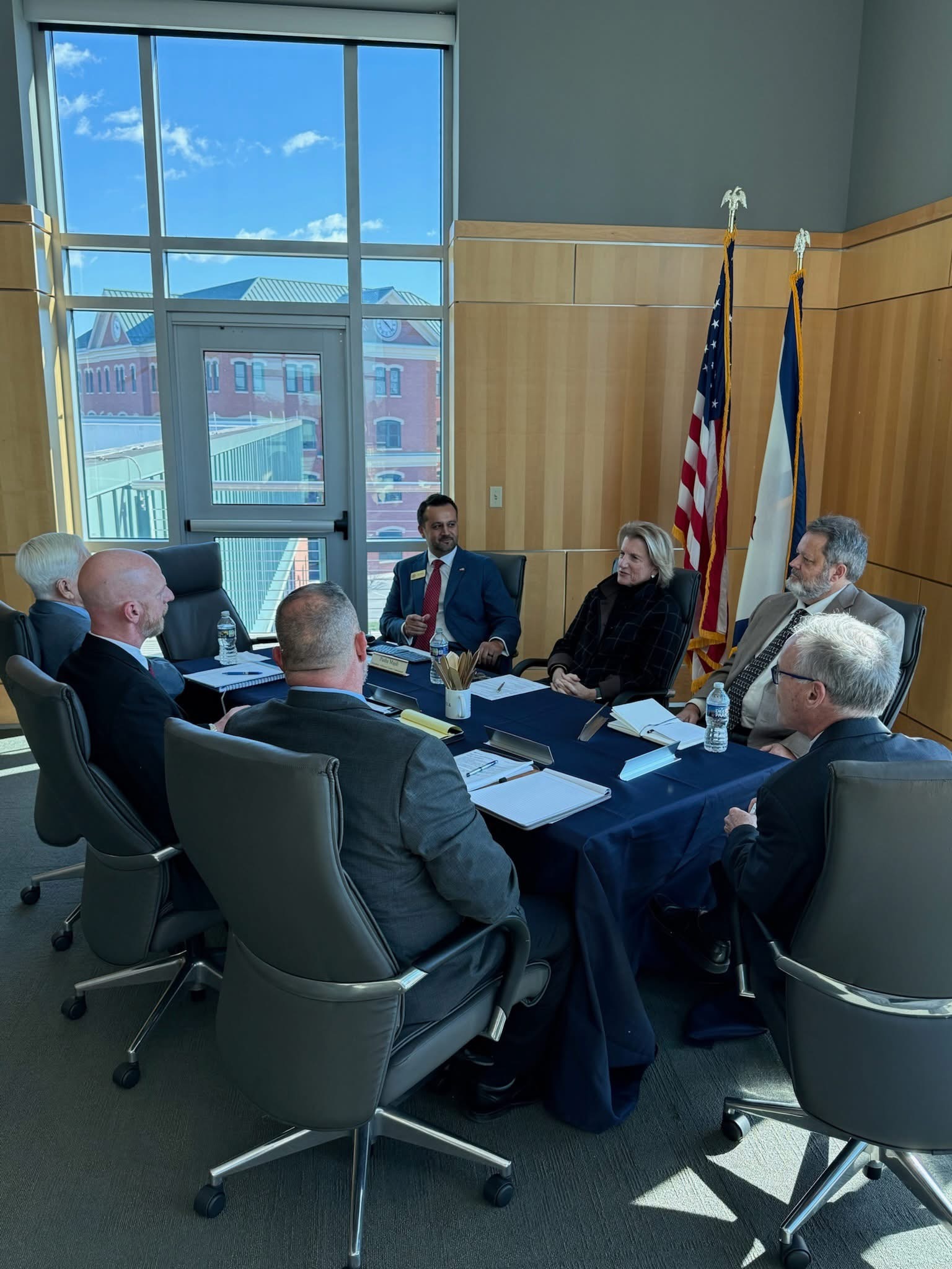 JEFFERSON COUNTY COMMISSION HOSTS MEETING AND OFFICE TOUR WITH U.S. SENATOR SHELLEY MOORE CAPITO