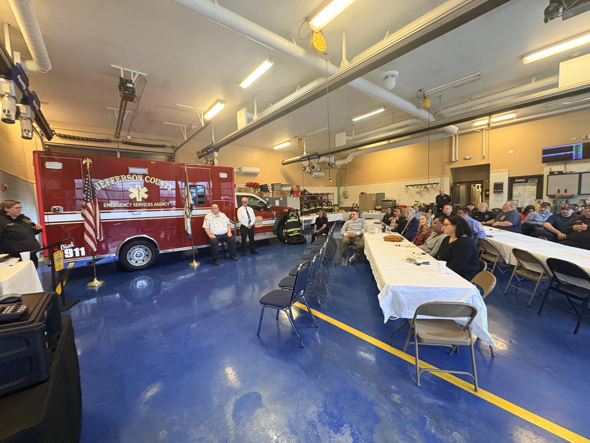 JEFFERSON COUNTY EMERGENCY SERVICES AGENCY HONORS PERSONNEL FOR OUTSTANDING SERVICE